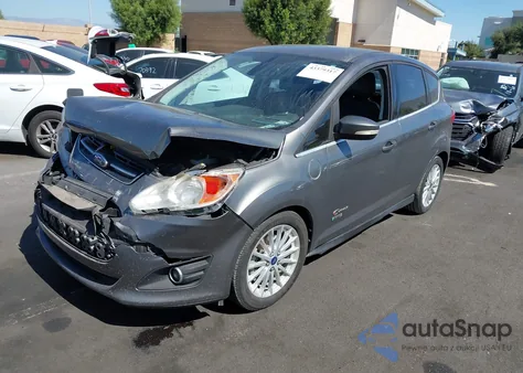 2013 Ford C-Max Energi Sel из США, поврежденный, VIN 1FADP5CU7DL531196